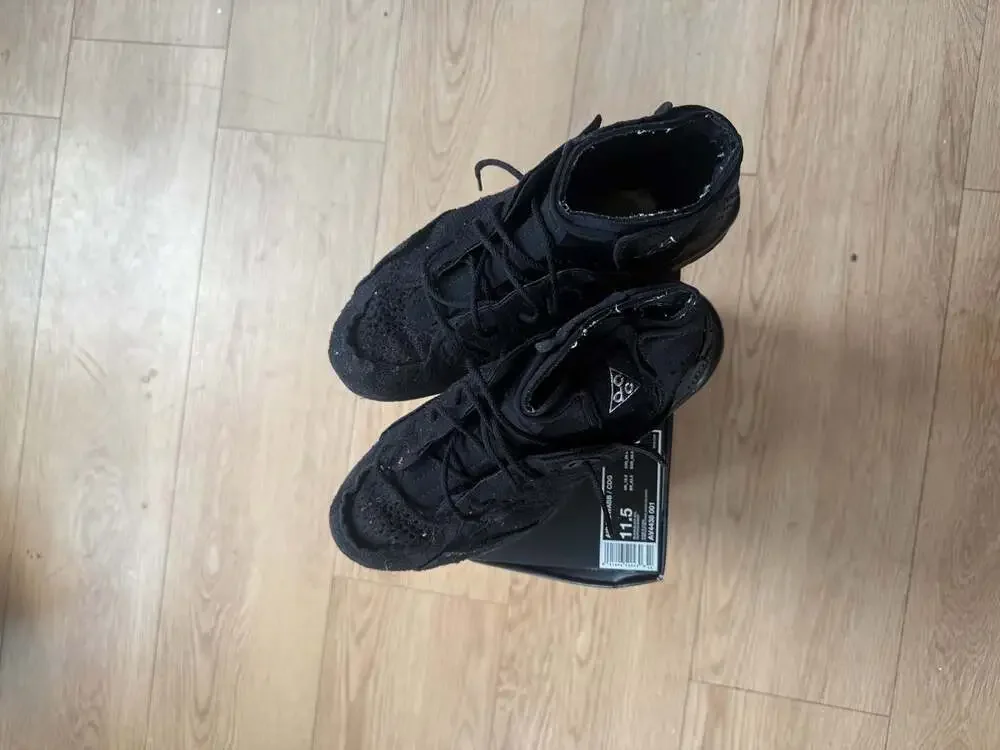 Nike x Comme des Garçons ACG Air Mowabb Black Sneakers